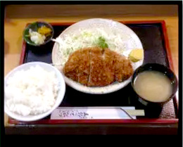 ロースかつ定食